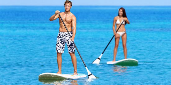 Stand up Paddle (SUP) à Mont Choisy